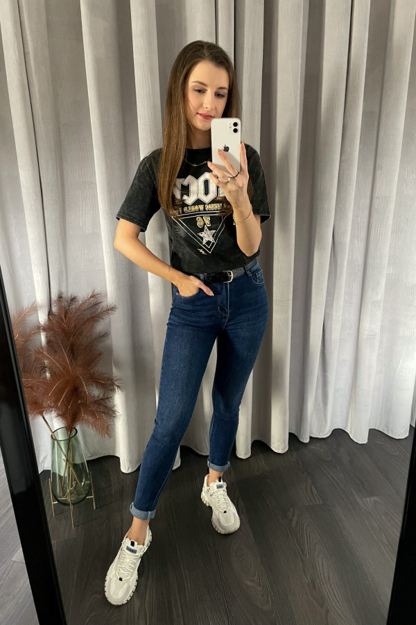 T-shirt ROCK z nadrukiem 2