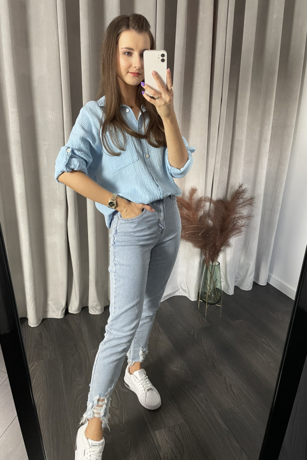 Spodnie LENA mom fit 2