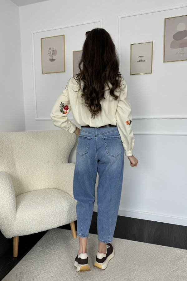 Spodnie jeansy slouchy MILOR 3