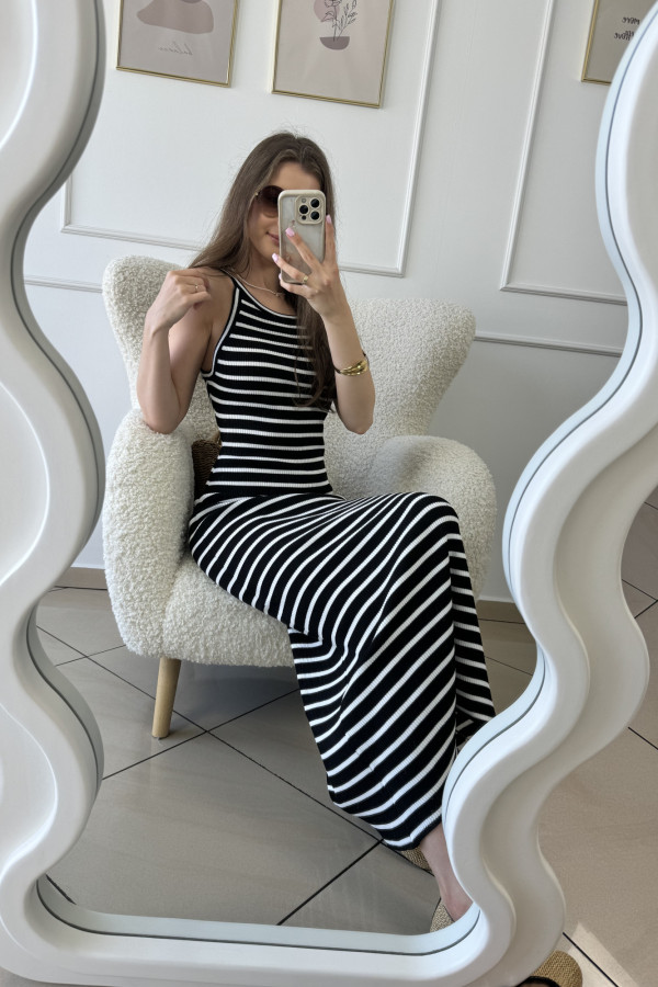 Sukienka maxi w paski ALA 3