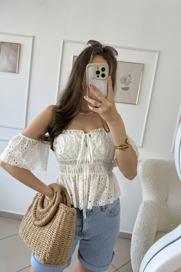 Bluzka ażurowa MARBELLA 3