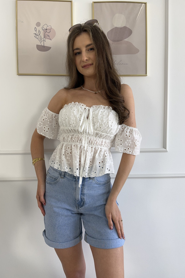 Bluzka ażurowa MARBELLA 4