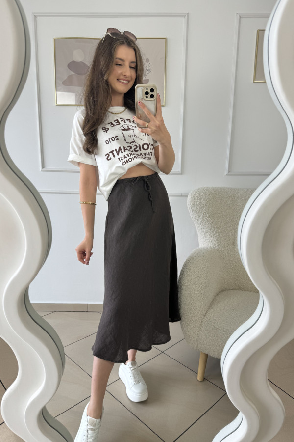 T-shirt z napisem 100% bawełna COFFEE 2