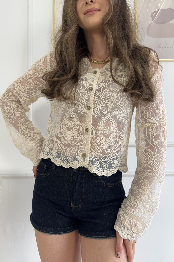 Sweter/bluzka w stylu boho SOL