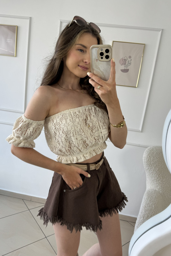 Top/hiszpanka w stylu boho 100% bawełna MIRIAM 4