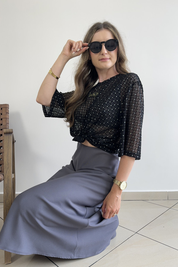 Bluzka transparentna oversize SHINNY 2