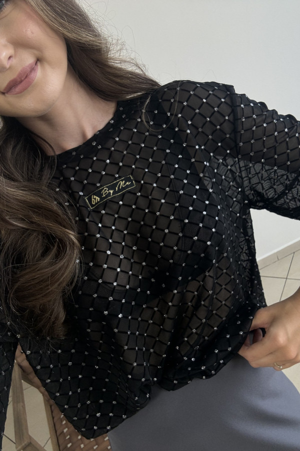 Bluzka transparentna oversize SHINNY 3
