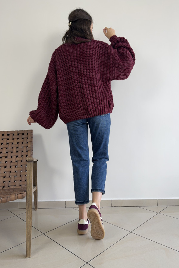 Spodnie jeansy mom fit ciemnogranatowe MAILO 3