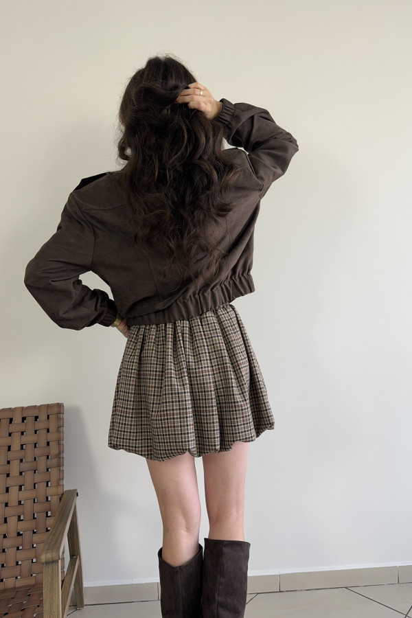 Spódnica bombka krata FALL 2