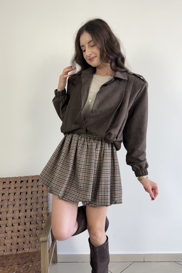 Spódnica bombka krata FALL 3